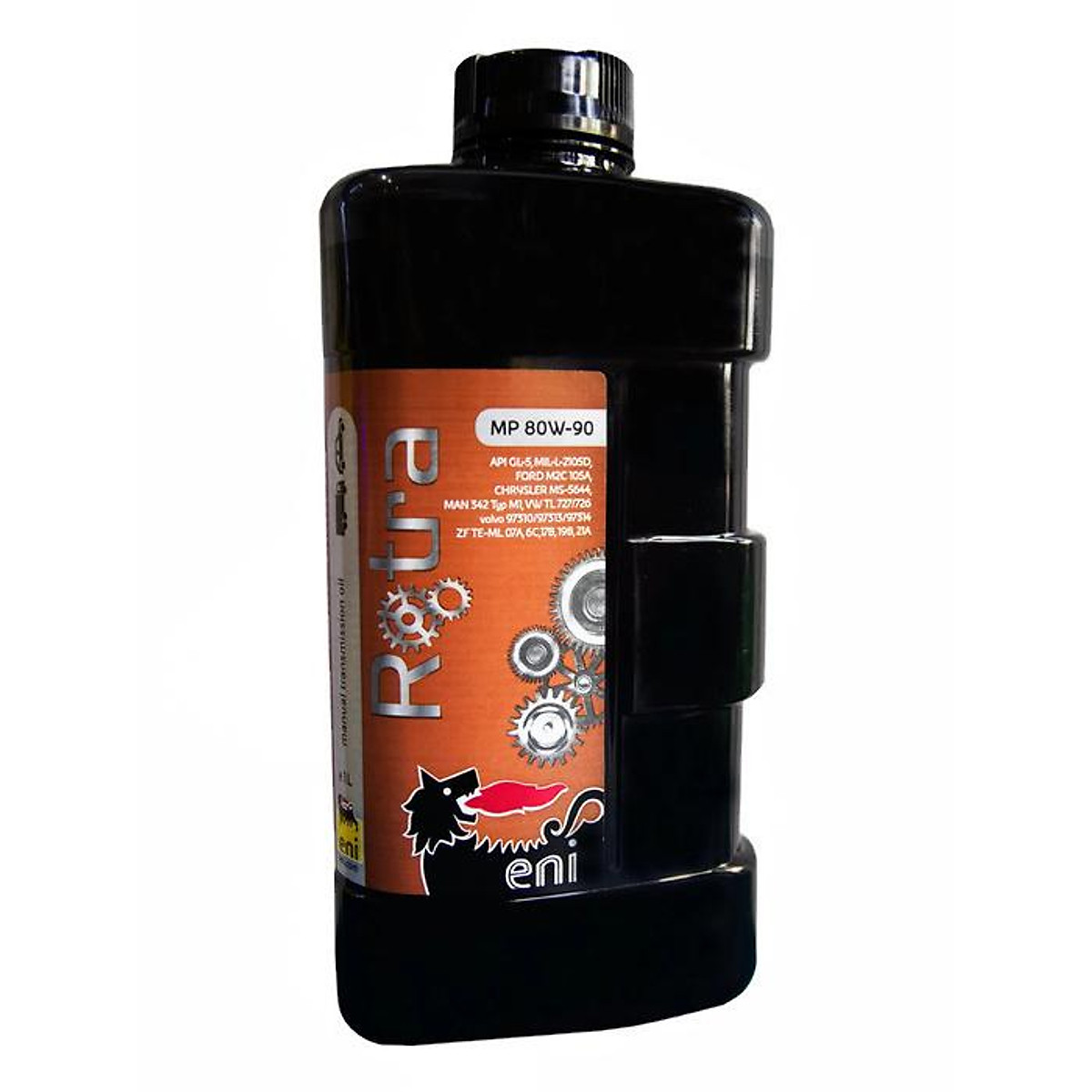 Dầu nhớt hộp số lap bánh răng ý eni rotra mp 80w-90 1l