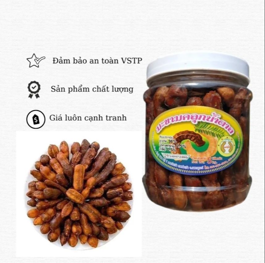Combo 2 hủ me lào kèm muối ớt 500g