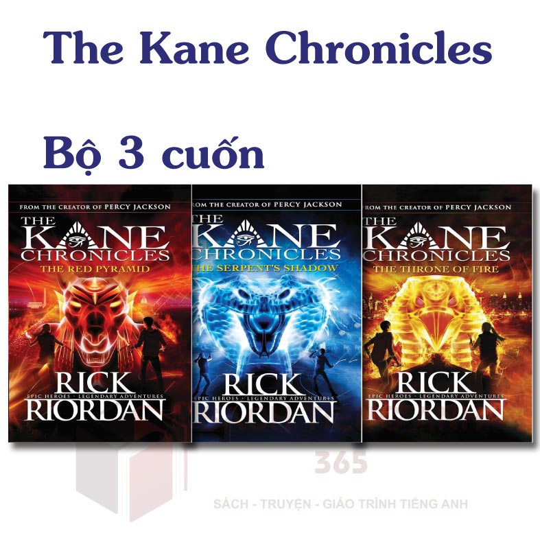Trọn Bộ Tiếng Anh - The Kane Chronicles 3 tập