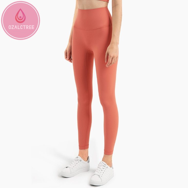 SUPERFLOWER Women's High Waist Yoga Pants Peach Hip Tummy Control