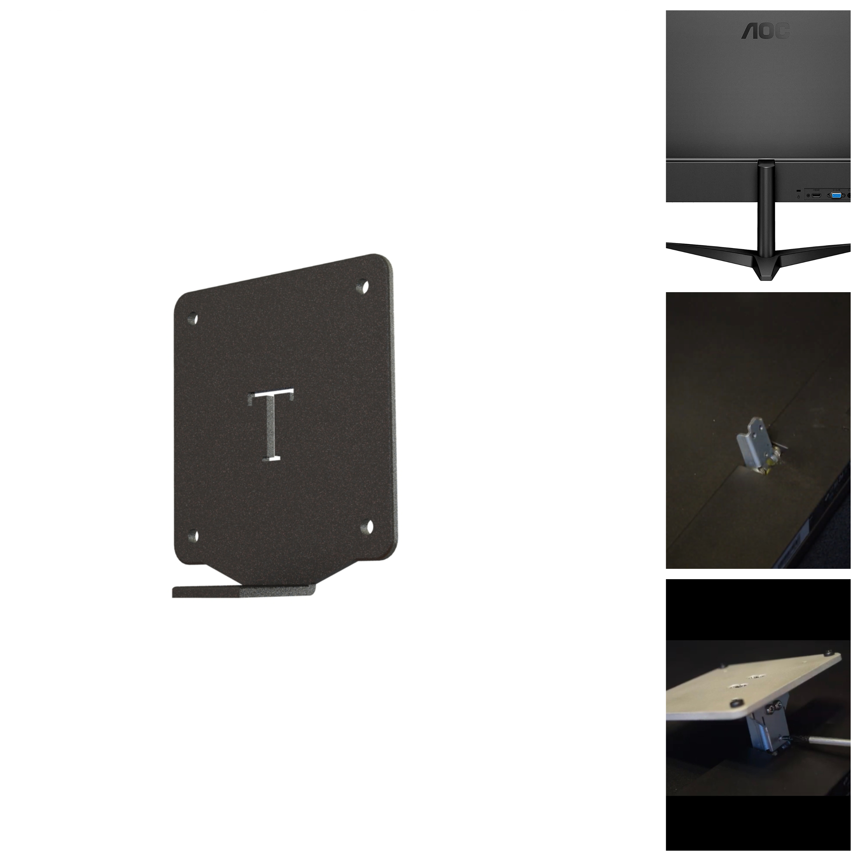 VESA ADAPTER (kèm đủ ốc) màn hình AOC 27B1H, 24B1H, 24B1XH