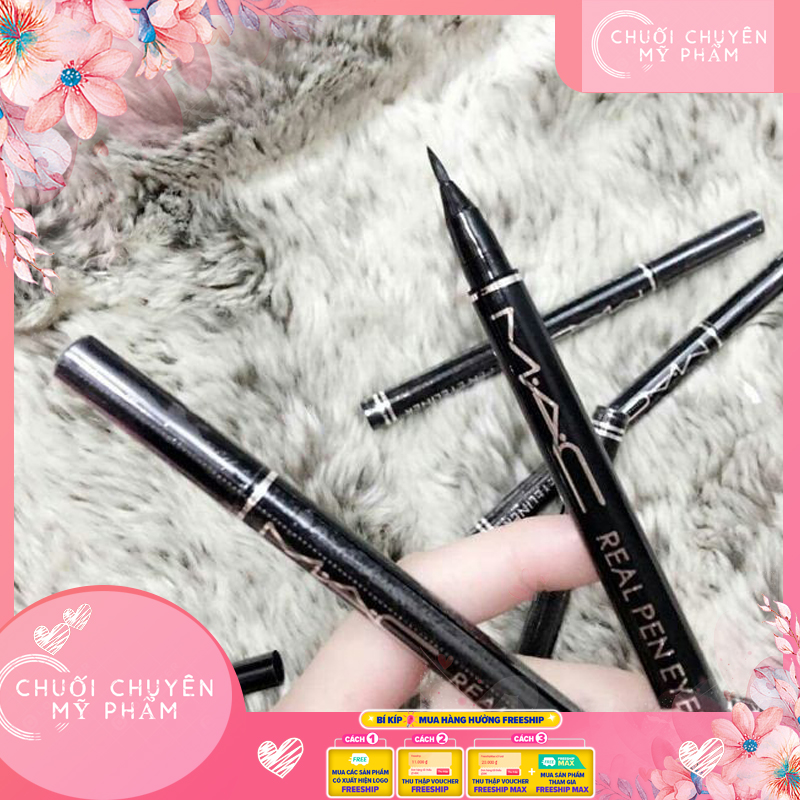 [HCM]Bút Lông Kẻ Mắt MAC Không Trôi Chống Nước - MAC Real Pen Eyeliner