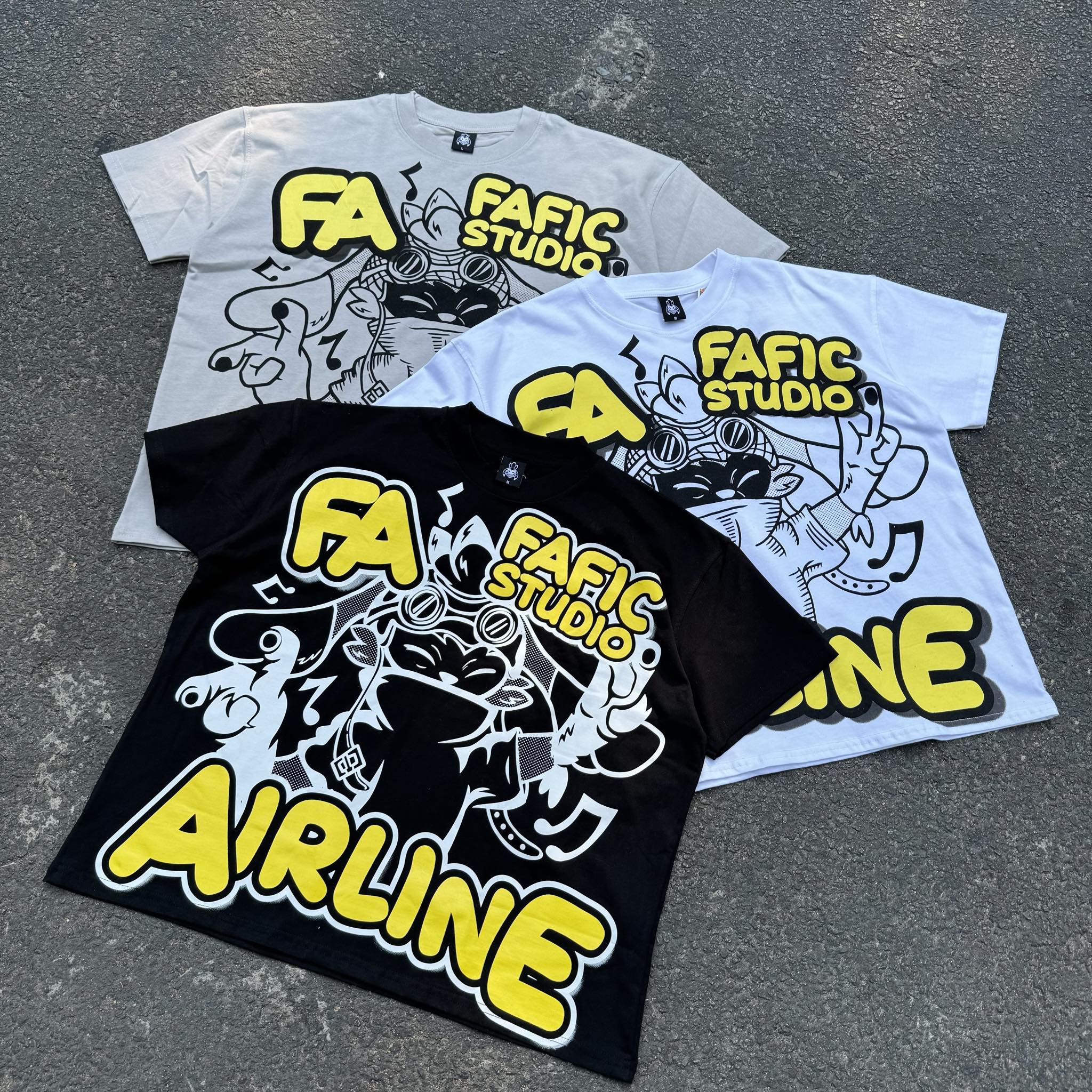 [Hoàn Tiền 15%] Áo Thun Nam Nữ Local Brand FaFic Shadow Unisex Full Mạc