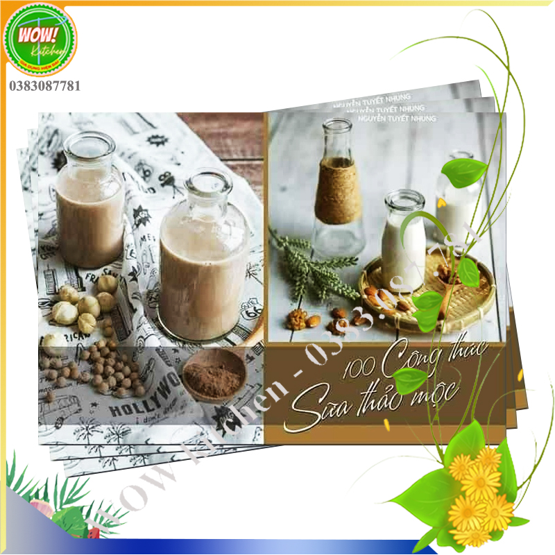 100 công thức sữa thảo mộc