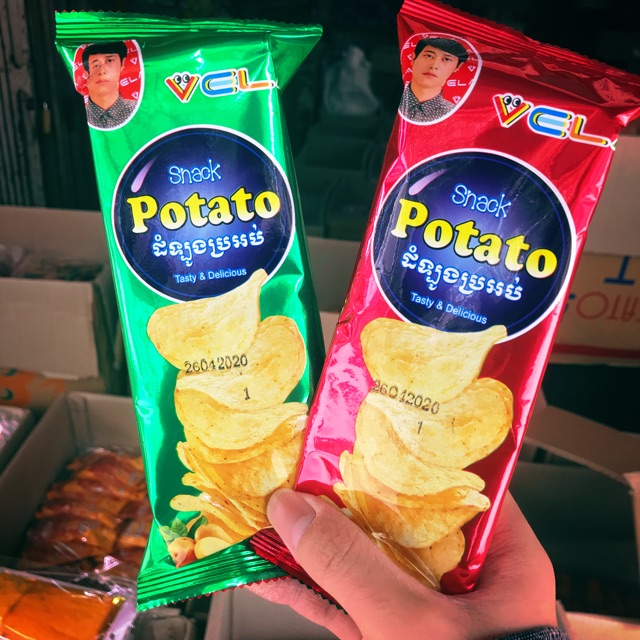 Bim Bim Khoai Tây Potato - Hương Vị Giòn Tan Khó Cưỡng