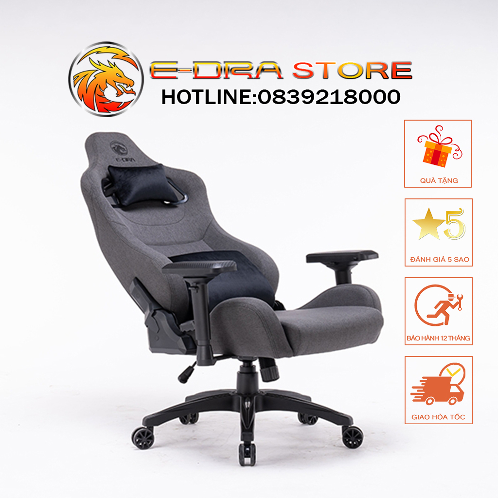 Ghế gaming e-dra fresh - egc230 cao cấp dành cho game thủ - bảo hành 12 tháng