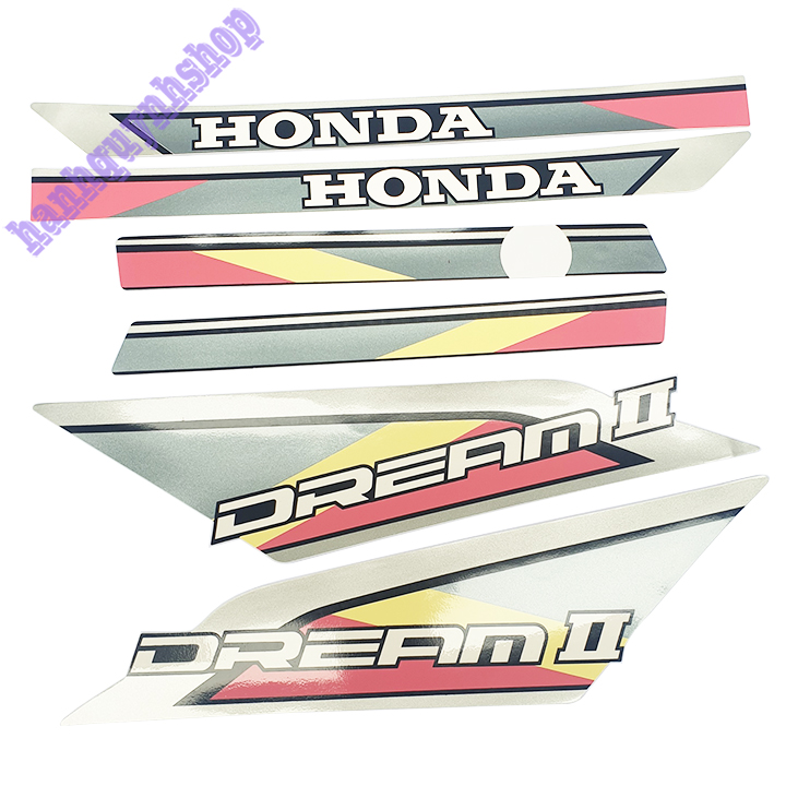Tem hồng dream 2 chữ to hàng đẹp 3 lớp