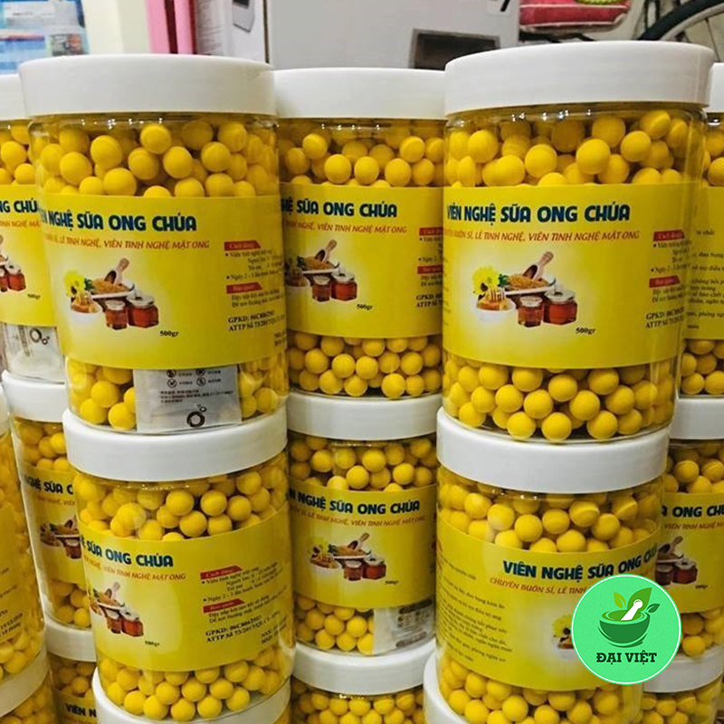 [COMBO 2 Hộp] Viên Nghệ sữa mật ong chúa (1KG) - DB168