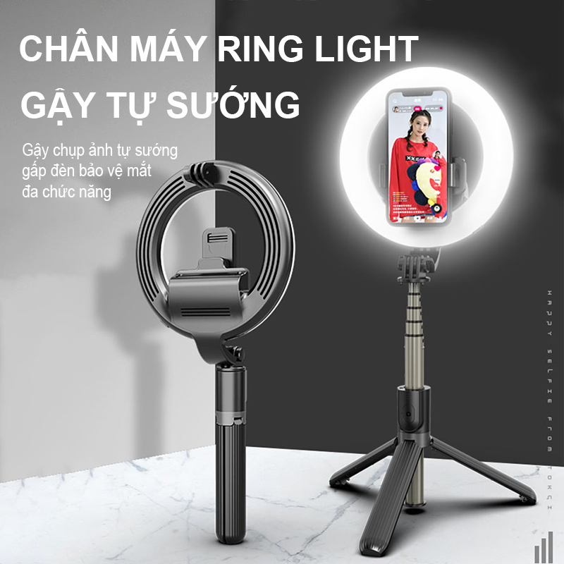 Mini Đèn Livestream - Có đèn Led sáng chụp ảnh đẹp hơn - Chụp ảnh Makeup
