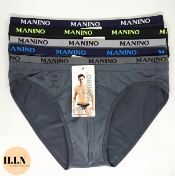 Combo 5 quần lót nam manino cao cấp - thun lạnh co giãn 4 chiều cực mát - s05 - đồ lót -ntv shop a