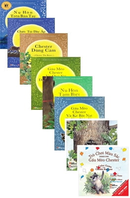 Fahasa - combo sách hay picture book song ngữ - nụ hôn trên bàn tay