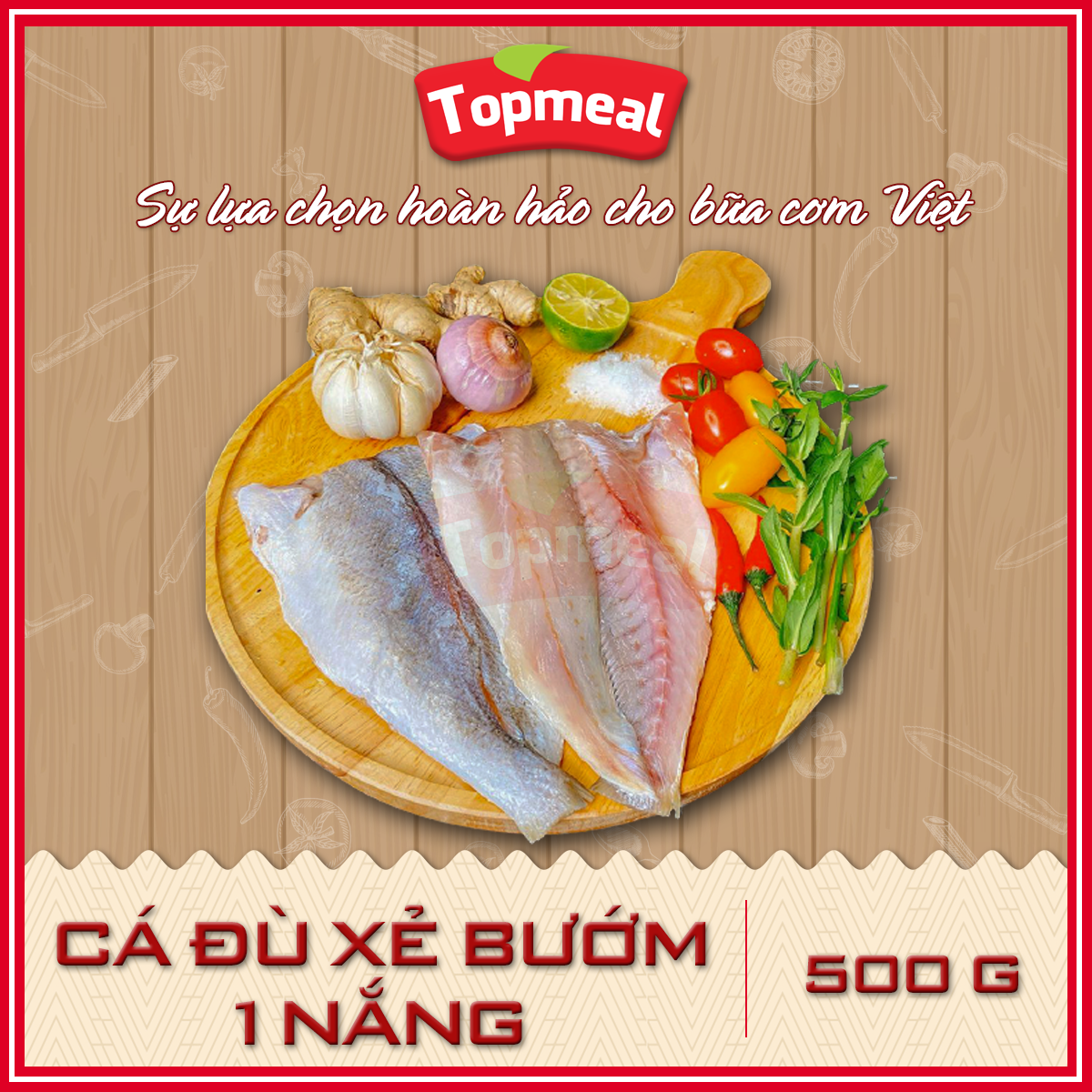 HCM - Cá đù xẻ bướm 1 nắng (500g) - Thích hợp với các món cháy tỏi, chiên sả ớt, nướng - [Giao nhanh TPHCM]