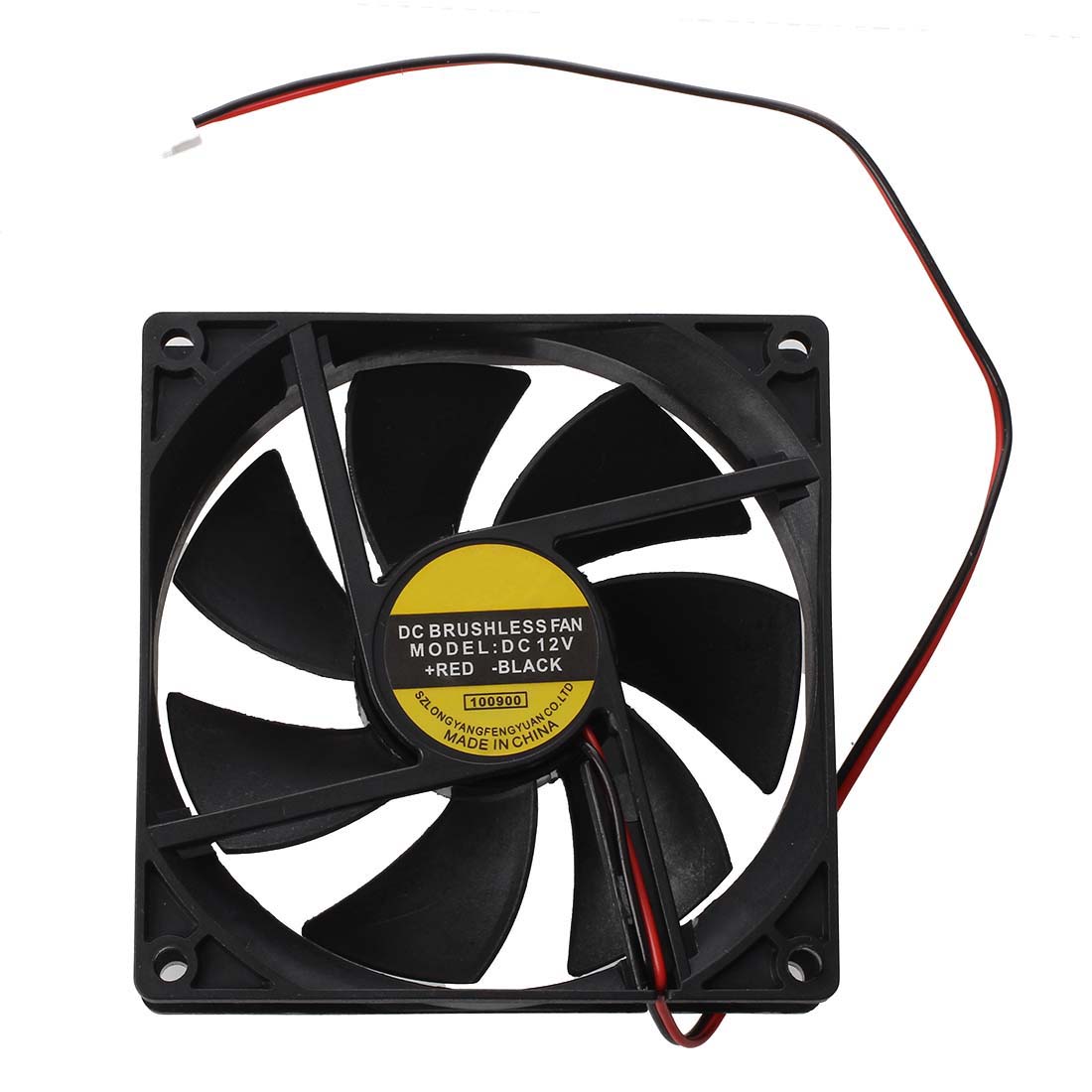 [COD] Quạt Làm Mát, nhựa màu đen vuông 9025 90x90x25mm DC 12V 0.25 một