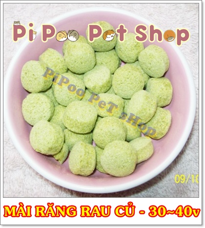 Bánh mài răng rau củ cho hamster