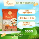 Nui Ăn Dặm Cho Bé Hữu Cơ Nuffam (Nui Gạo) - Túi 350gr