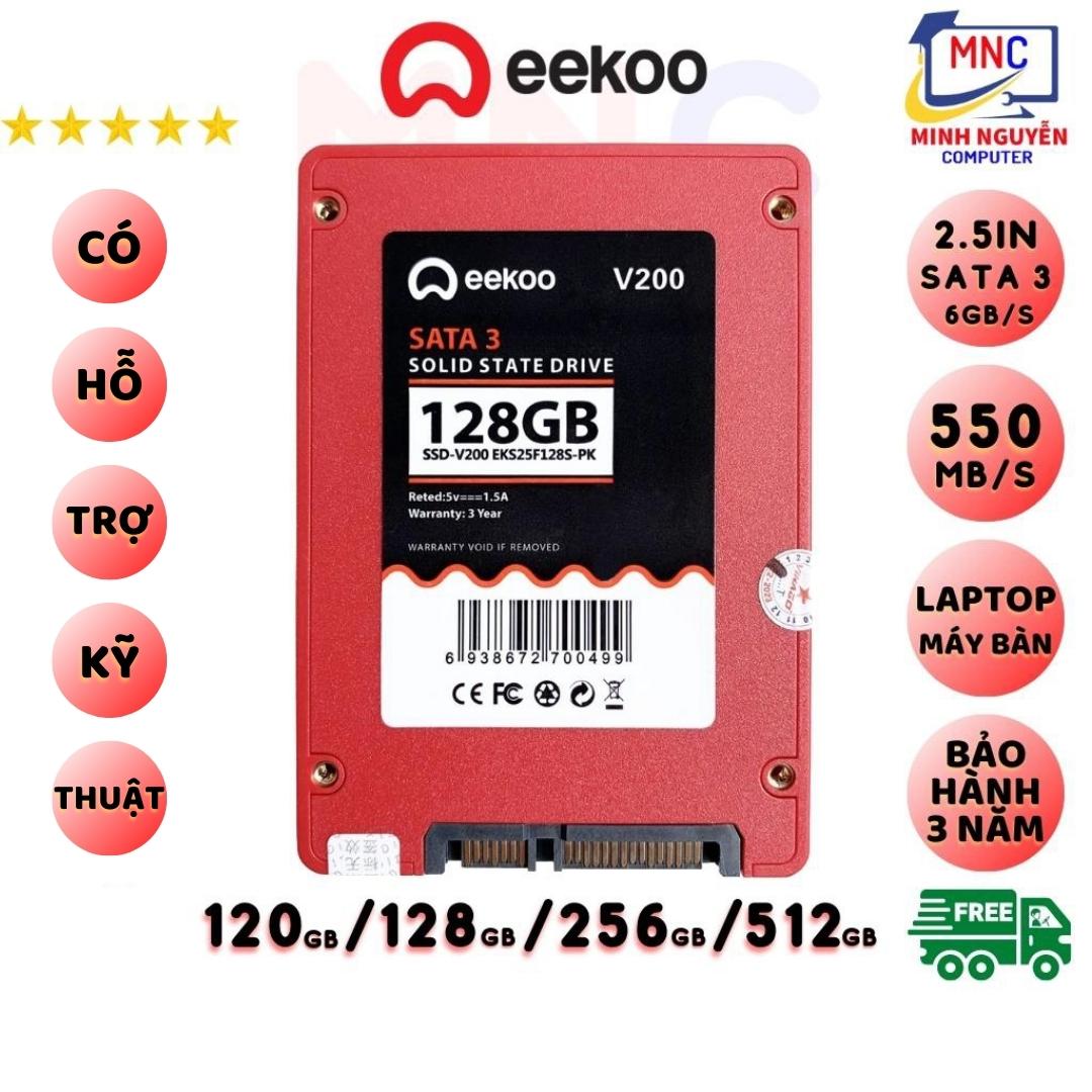 Ssd 120gb ổ cứng ssd 128gb 256gb eekoo 2.5 sata III BH 3 năm