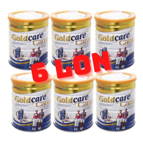 COMBO 6 LON Sữa bột Wincofood Goldcare Canxi 850g lon