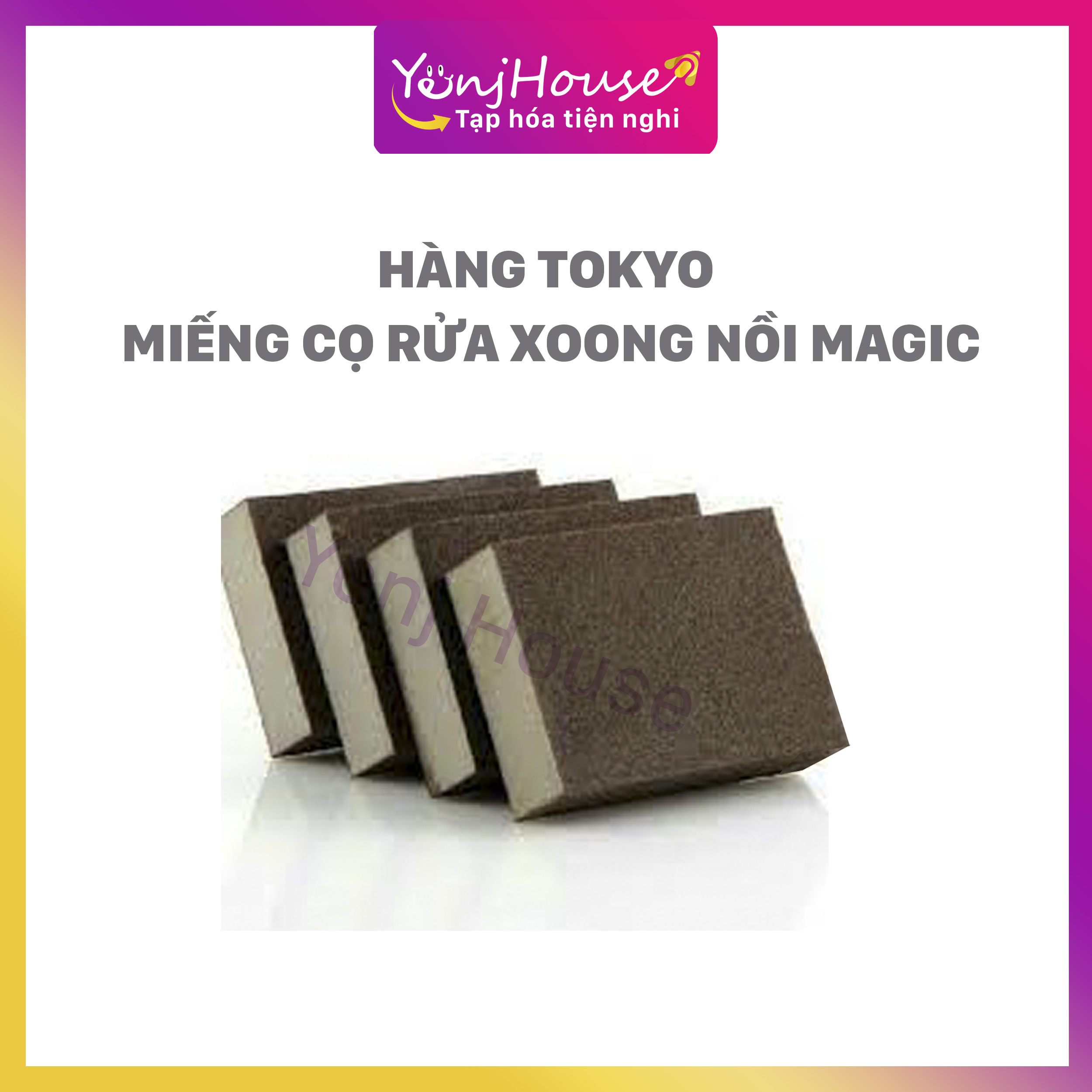 Miếng cọ rửa xoong nồi magic – yenj house