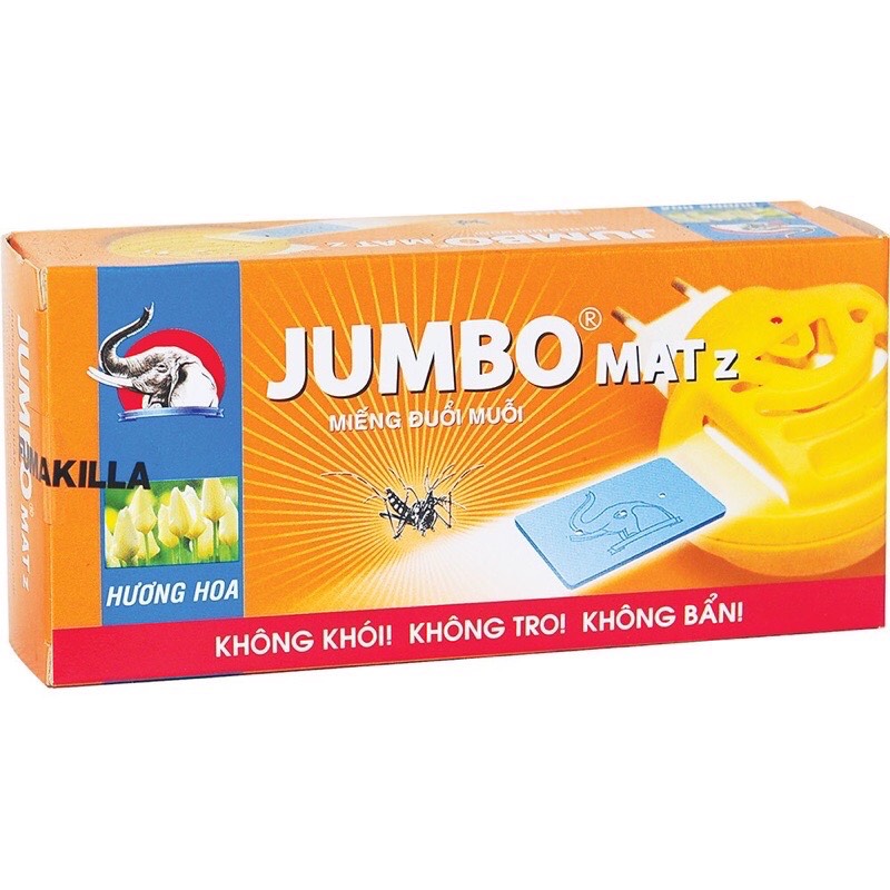 Hộp 30 miếng xông muỗi hương hoa Jumbo