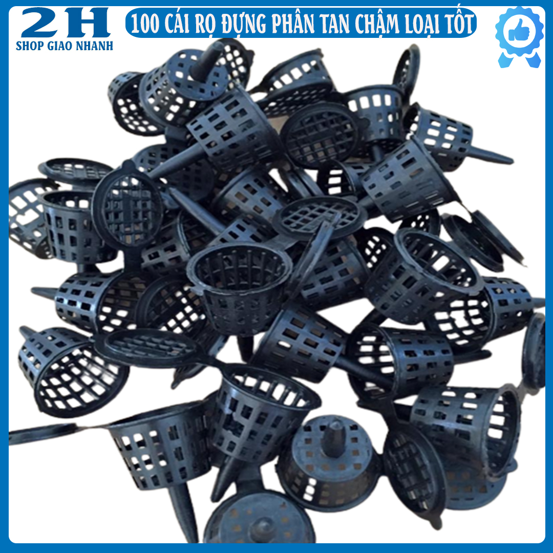 100 cái giỏ đựng phân tan chậm dành cho cây cảnh, rọ đựng phân tan chậm.