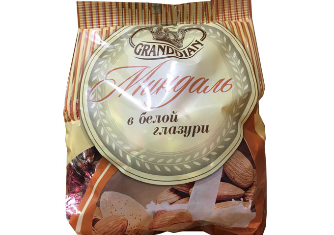 KẸO SOCOLA HẠNH NHÂN NGA GRANDDIAN- 450G Chocolate Nga