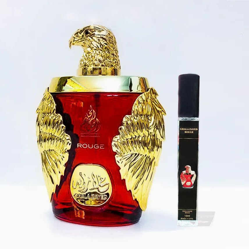 ❤ Nước hoa dubai đại bàng đỏ Ghala Zayed Rouge, Sang trọng, uy quyền, mẫu test 10ml