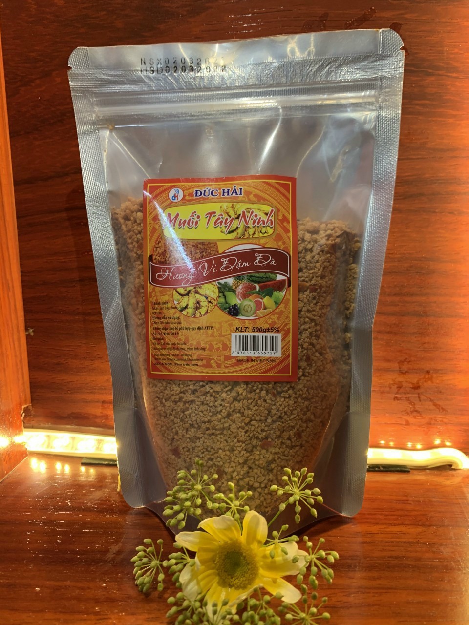 Muối tôm tây ninh đức hải 500g