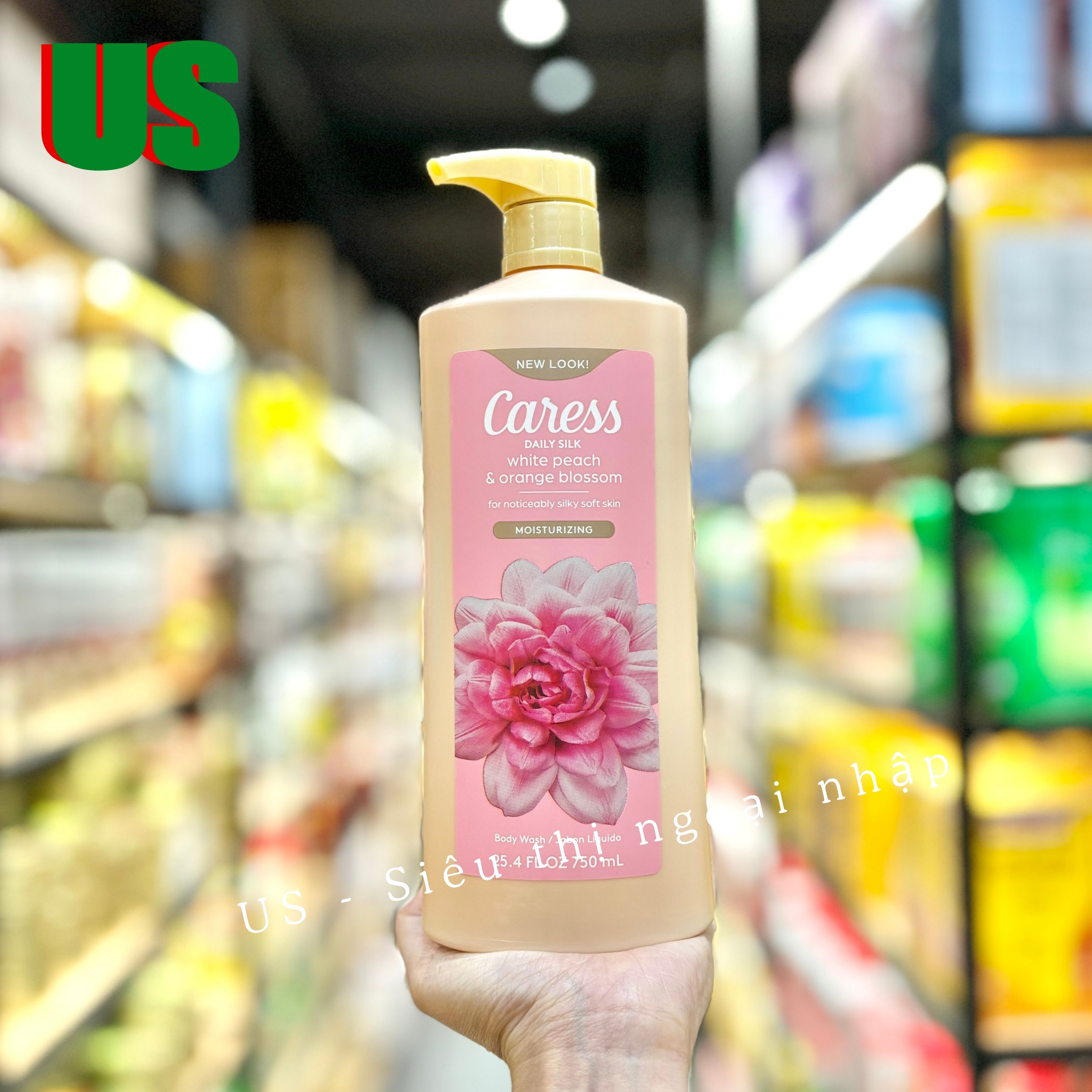 Sữa Tắm Caress Hương Nước Hoa Daily Silk 750ml Mỹ