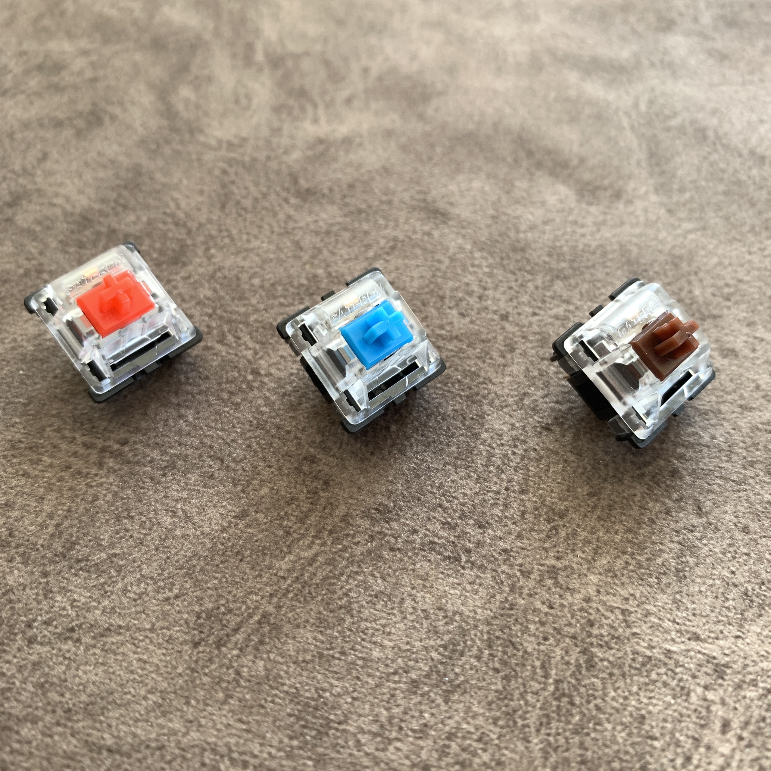 Switch bàn phím cơ Gateron Blue, Red, Brown, Green Switch