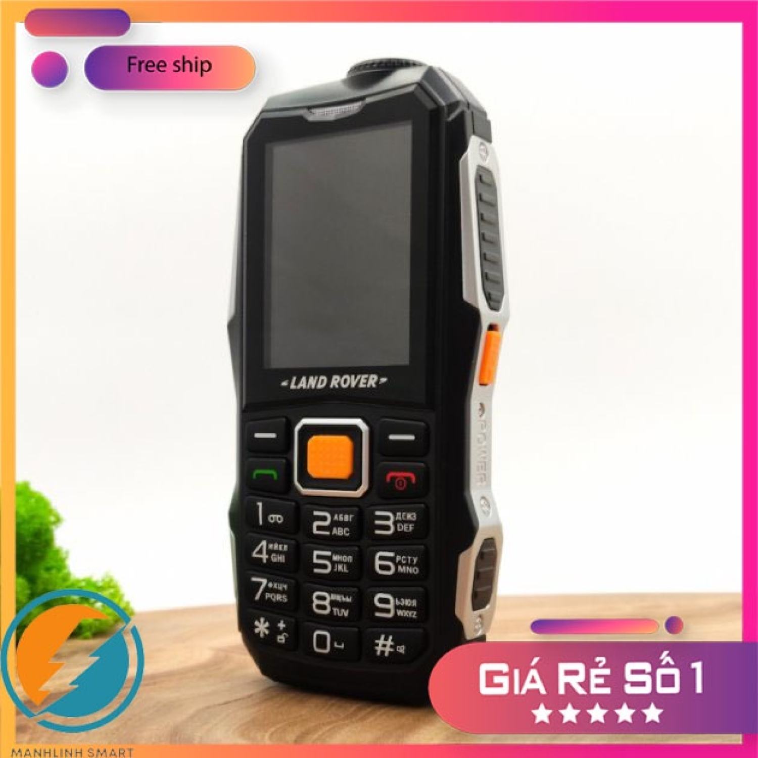 Điện thoại Land Rover W2019 Loa lo pin khủng hỗ trợ 2 sim