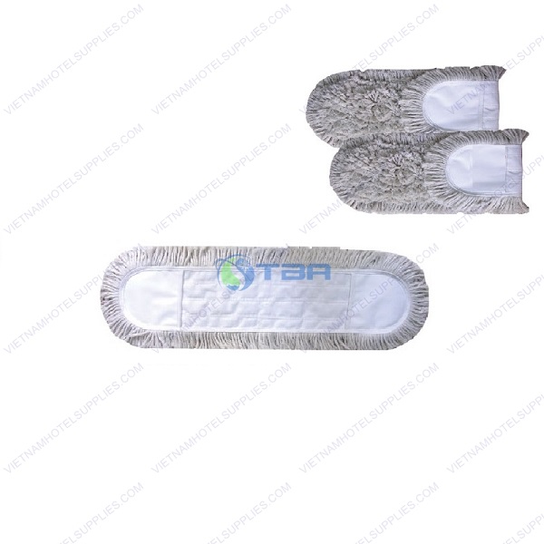 Tấm lau sàn khô và ướt cotton 60cm