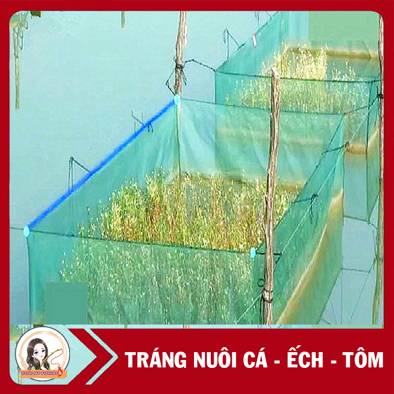 Tráng nuôi cá, lồng nuôi cá, vèo nuôi cá, lồng nuôi ếch, mùng nuôi cá nhốt cá có đủ kích thước - hoài my fishing