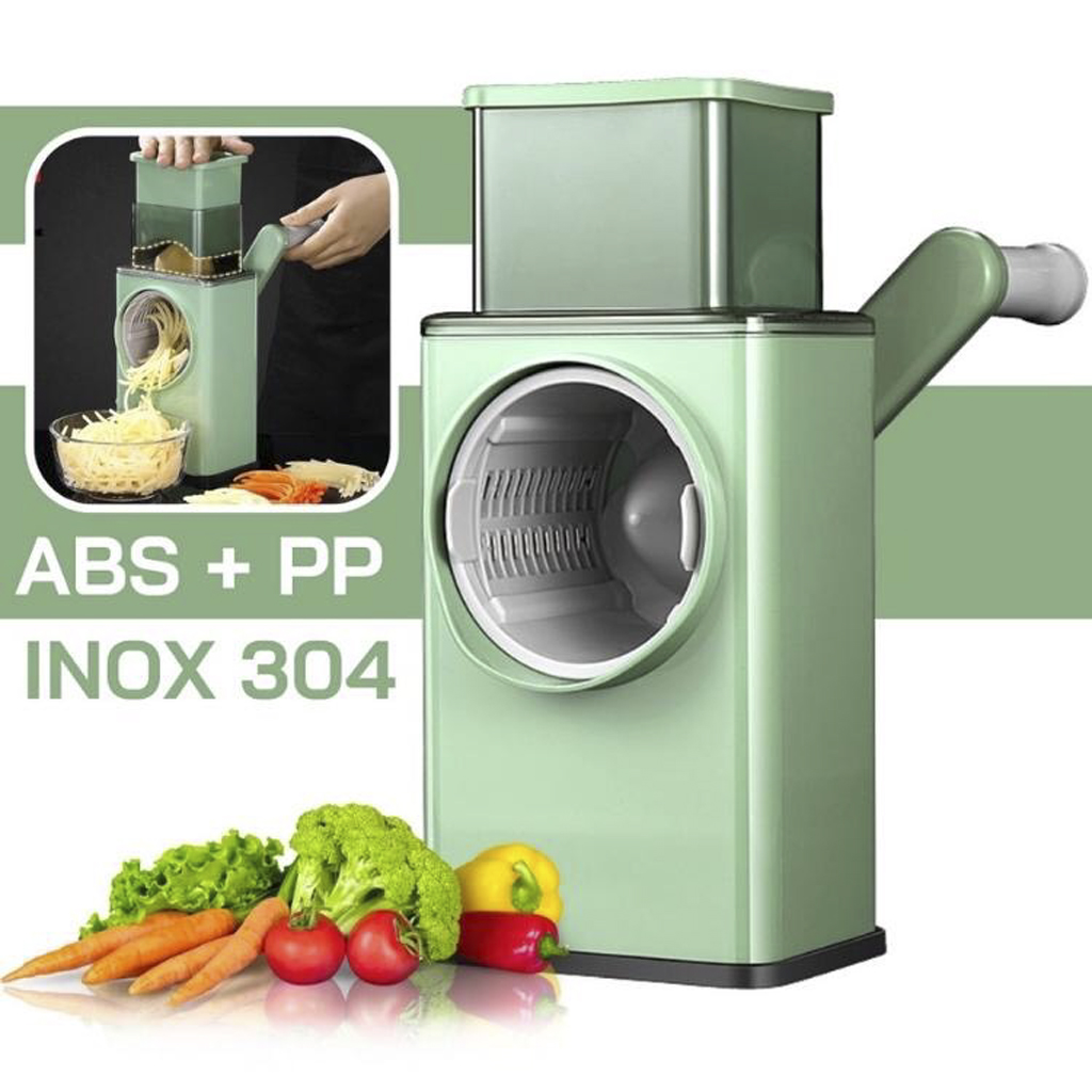 Máy thái lát rau củ vegetable cutter - dụng cụ cắt, gọt, nạo sợi băm nhỏ rau củ quả đa năng 4 in 1