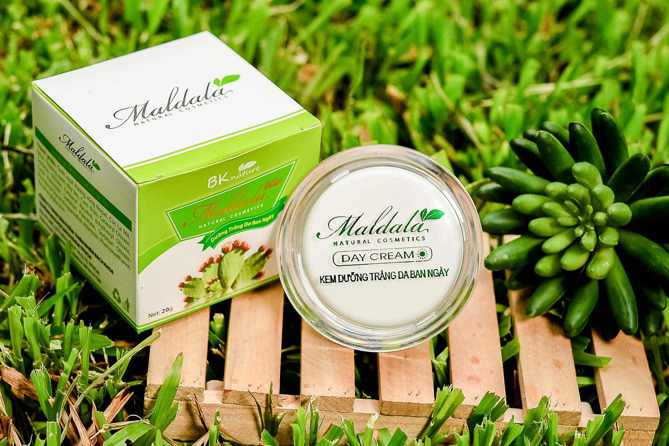 Kem dưỡng trắng da Maldala ban ngày 20g