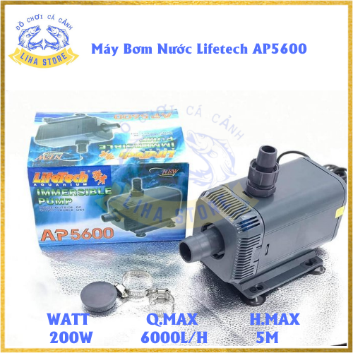 Máy bơm nước lifetech ap5600 - máy bơm hồ cá cao cấp