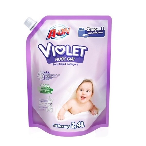 Nước giặt a-on baby 2,4l