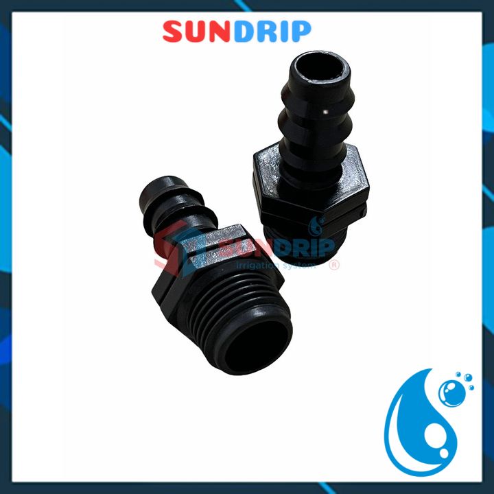 Combo 100 nối ren 21mm ra ống ldpe 16mm