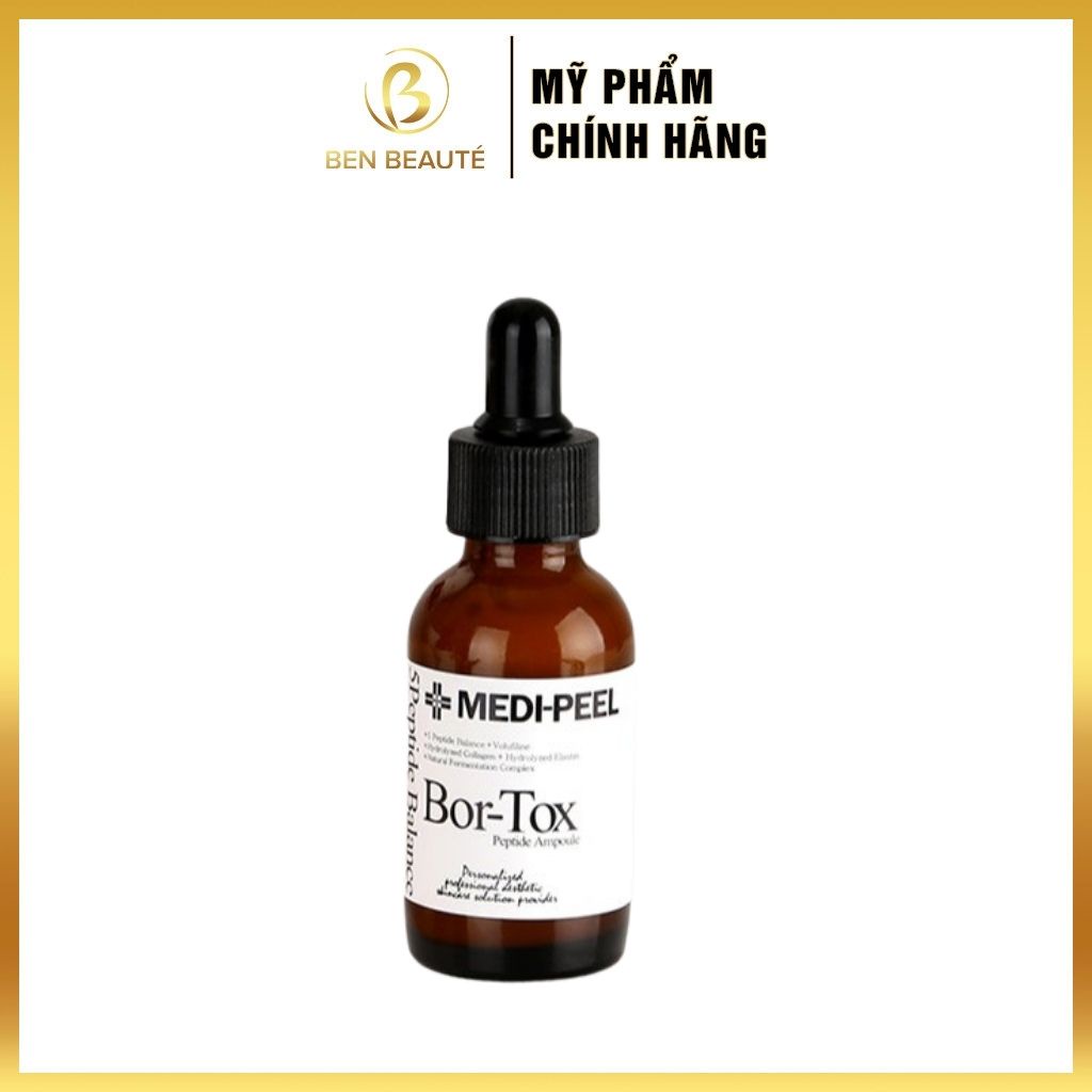 Tinh Chất Chống Lão Hoá, Căng Bóng Da Medi-Peel 5-Peptide Balance Bor-Tox Peptide Ampoule 30ml
