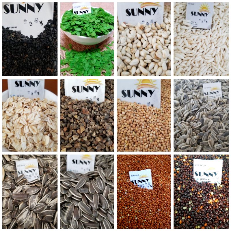 100g hạt các loại dành cho hamster, sóc