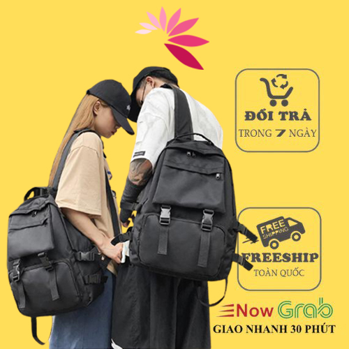 Balo nam nữ kiểu dáng Hàn Quốc cá tính thời trang 28 x 43 x12 cm, balo ULZZANG BASIC B10 trẻ trung, năng động, chống nước. Mua 2 giảm 10% Fllow giảm 20k