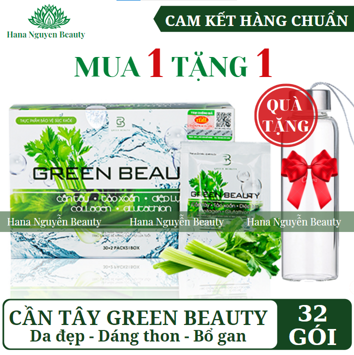 Nước ép tinh chất cần tây Green Beauty 30 gói