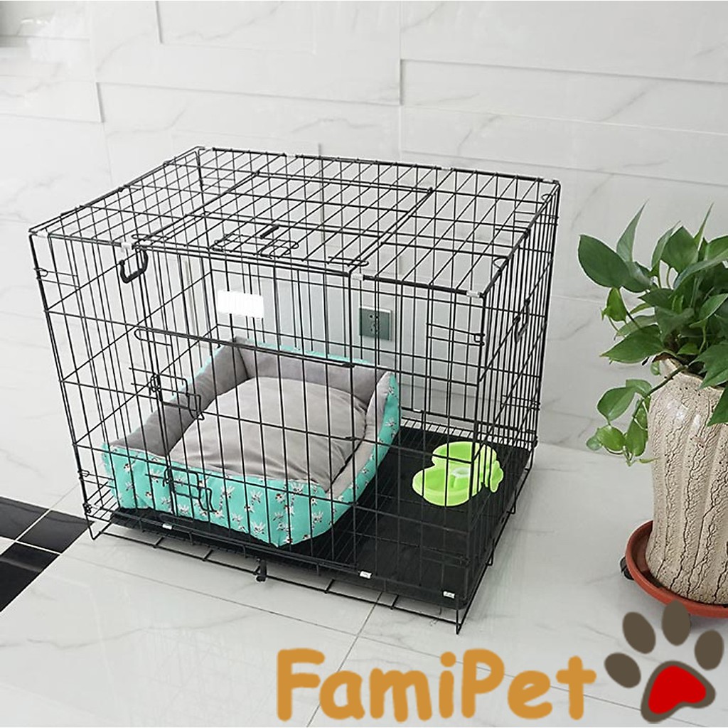Lồng chuồng sơn tĩnh điện xuất khẩu cho chó - hàng tốt