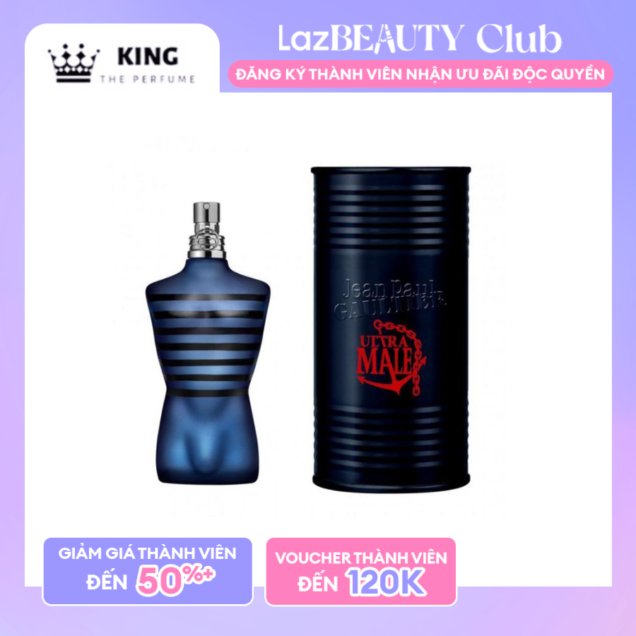 Nước Hoa Nam utra male - Hương thơm gợi cảm, nam tính và mạnh mẽ, mùi hương bad boy, nước hoa đi bar, chai chiết 5-10-20ml