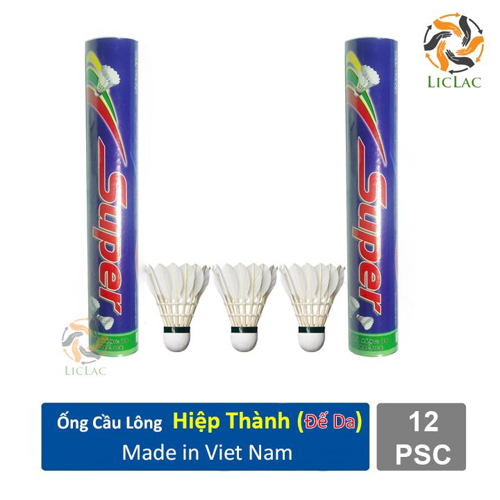 Cầu Lông Đế Da Cao Cấp Lông cầu dai, bay khá đầm cầu, dễ diều khiển , Cầu có độ bền cao . Đánh đôi, đơn đều tốt - Chợ Lớn Giá Sỉ