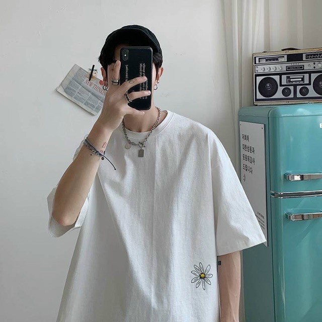 [HCM]Áo thun cotton nam nữ tay lỡ form rộng dáng chuẩn UNISEX / Áo cặp đôi nam nữ in hình đẹp