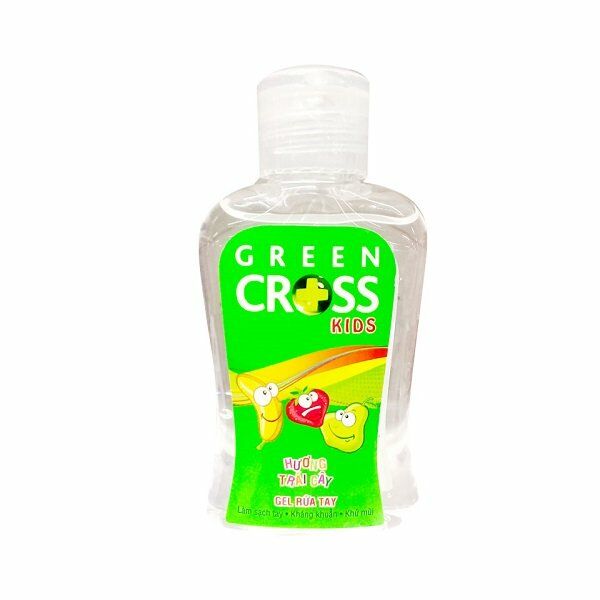 Nước rửa tay GEL Green Cross hương trái cây 100ml