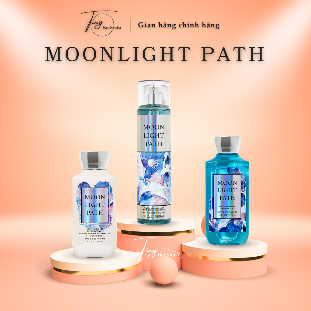Xịt thơm toàn thân bodymist Bath & Body Works: Moonlight Path
