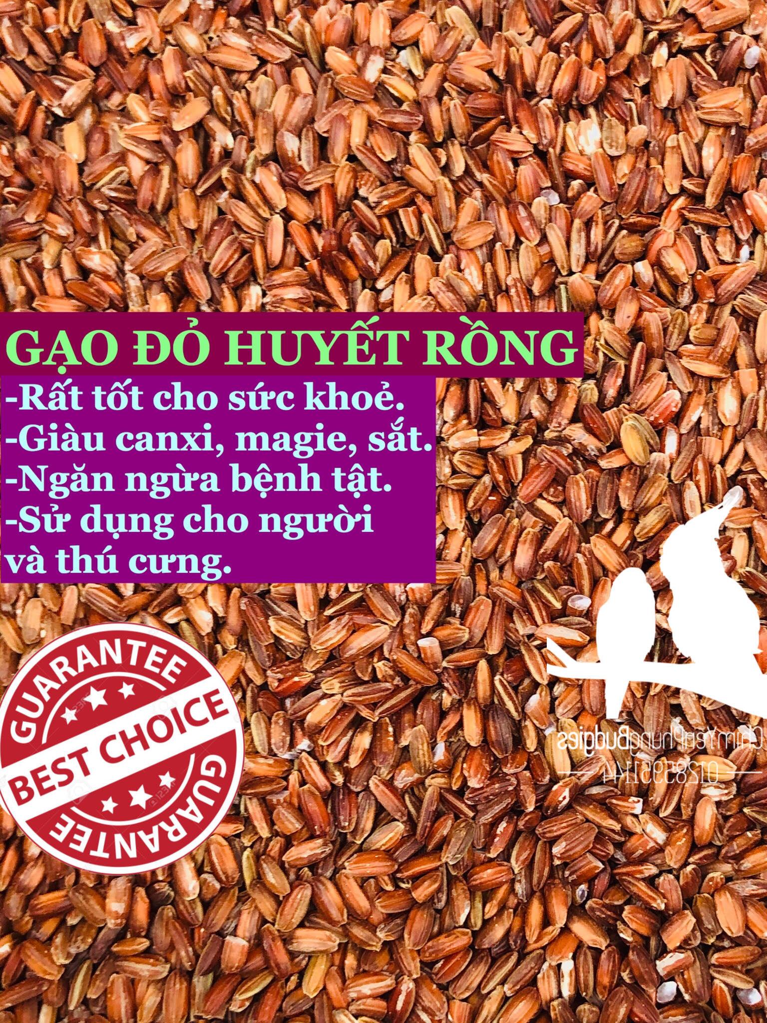 1kg gạo đỏ huyết rồng