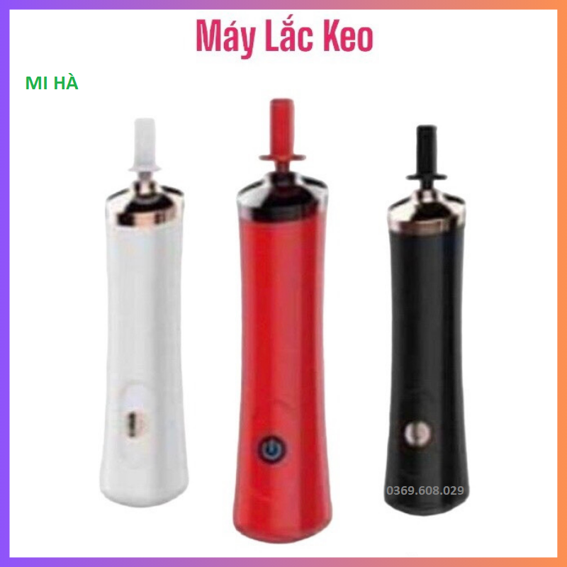 Máy lắc keo nối mi sạc tích điện & dùng pin_máy lắc keo dùng cho tất cả các dòng keo trên thị trường_dụng cụ nối mi_phụ liệu mi hà