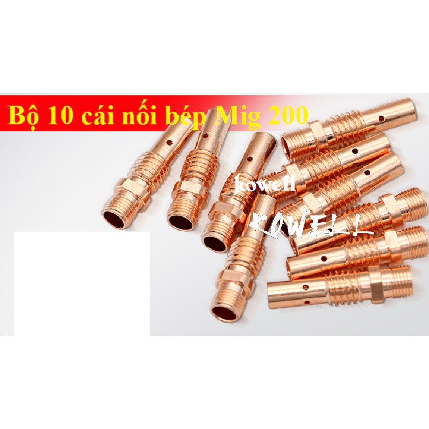 Nối bép mỏ hàn mig 200 đồng đỏ